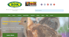 Desktop Screenshot of bdkfeed.com